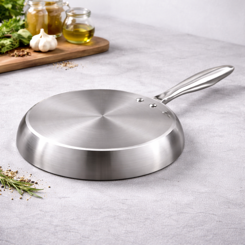 מחבת נירוסטה | stainless steel pan