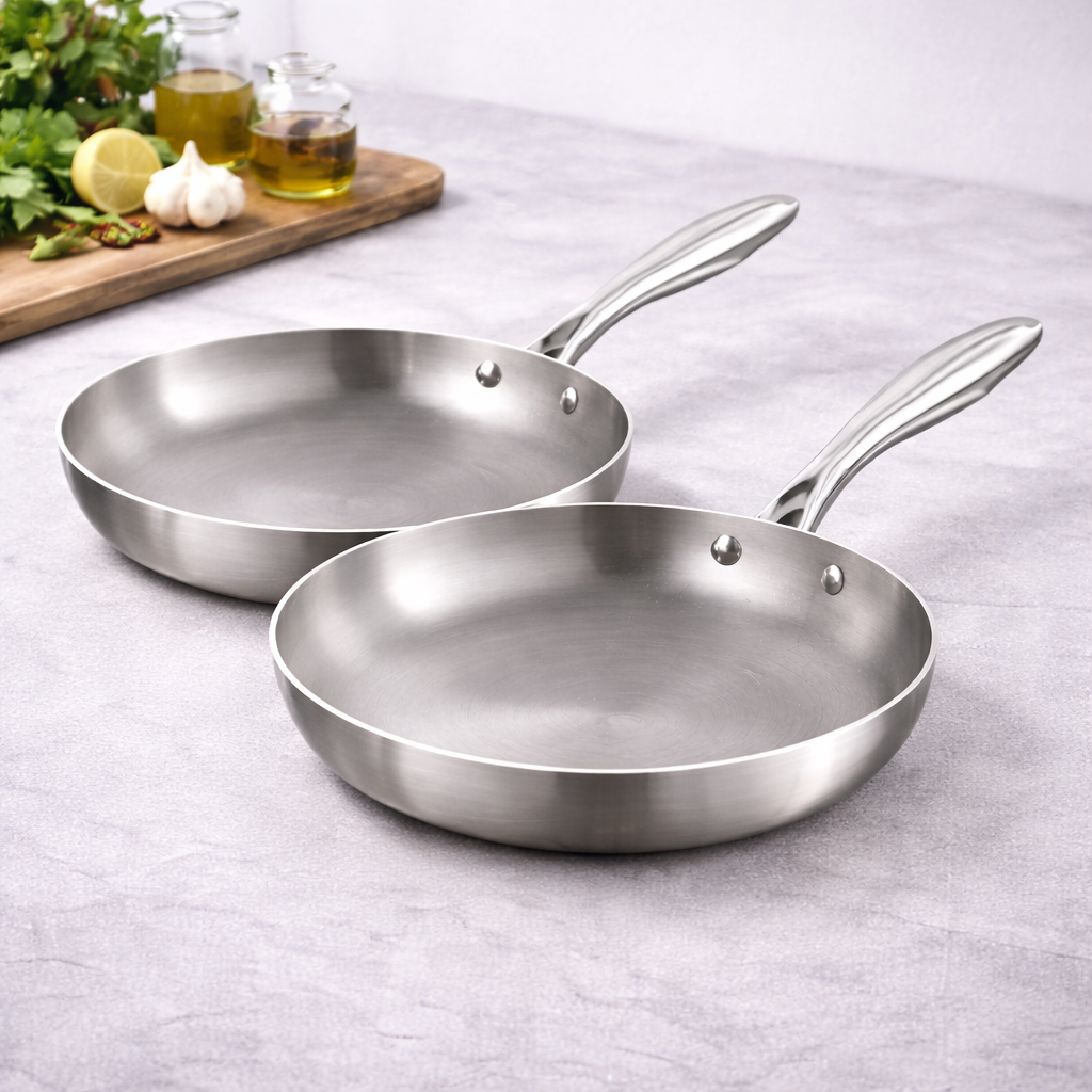 מחבת נירוסטה | stainless steel pan