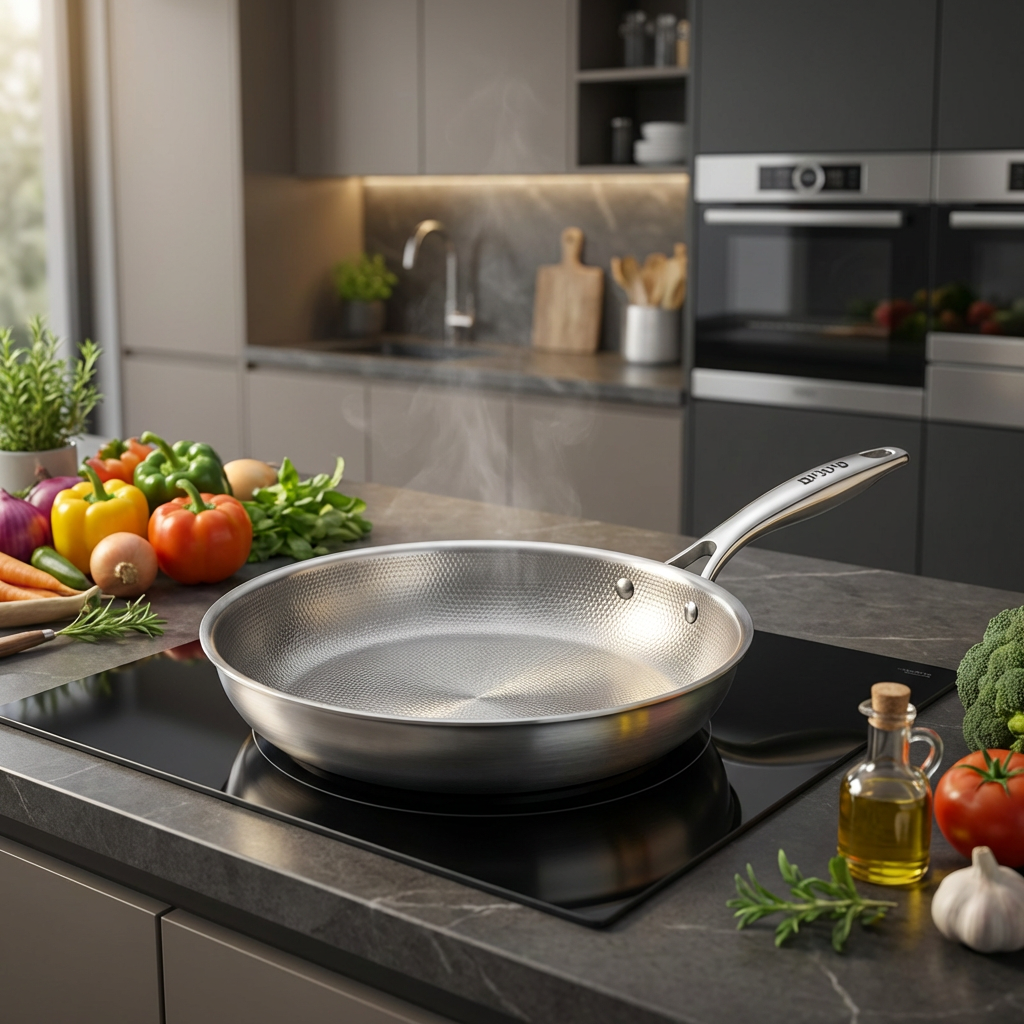 מחבת טיטניום | titanium pan