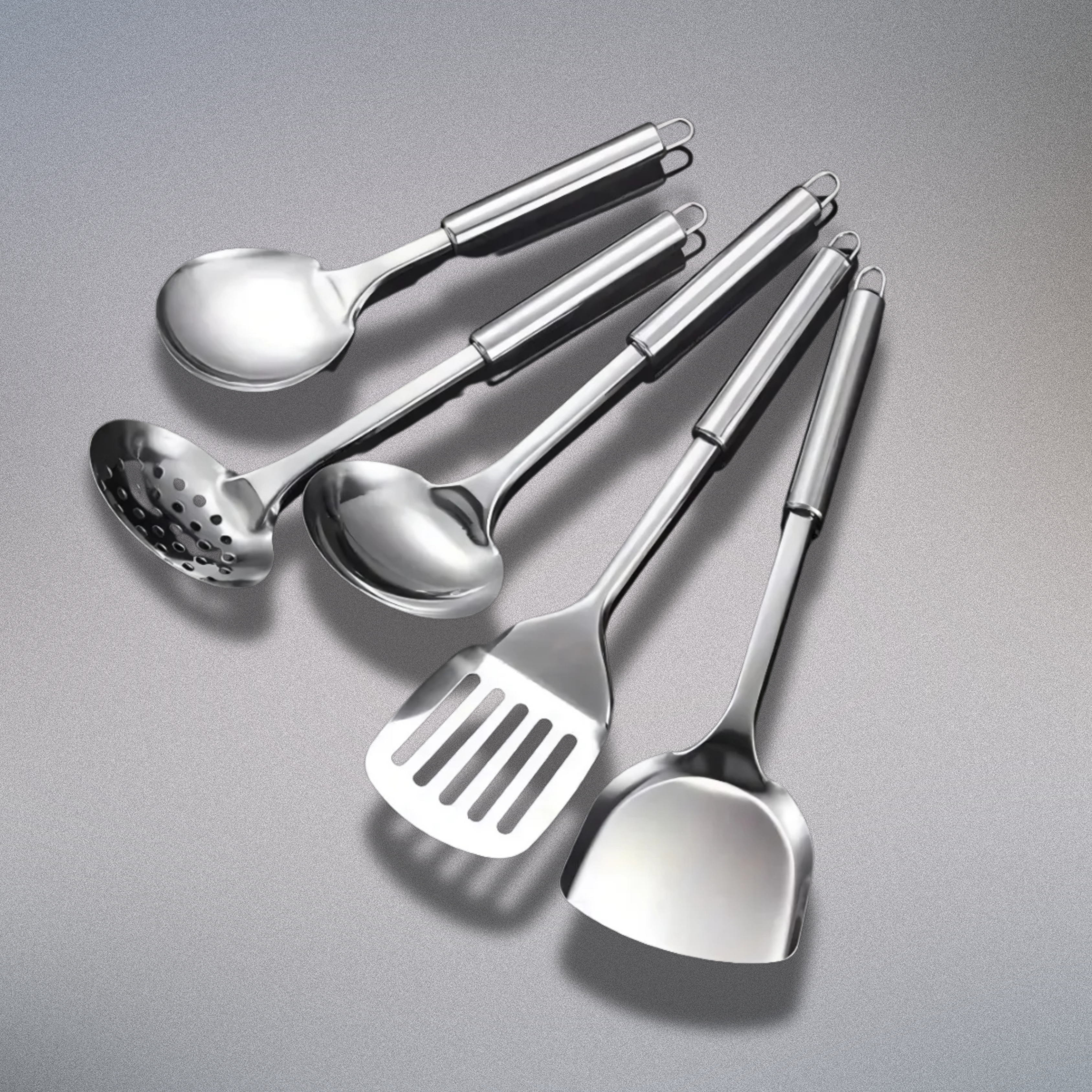 Titan spatula | סט מריות טיטניום 5 חלקים